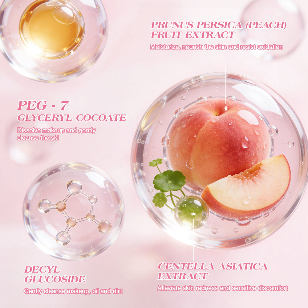 Peach Soothe Cleansing Pads