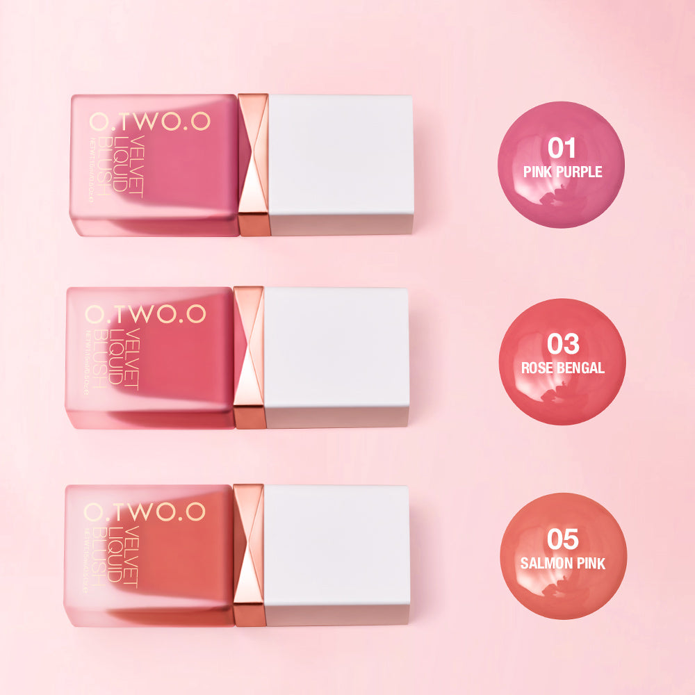 Natural and Reddish Liquid Blush