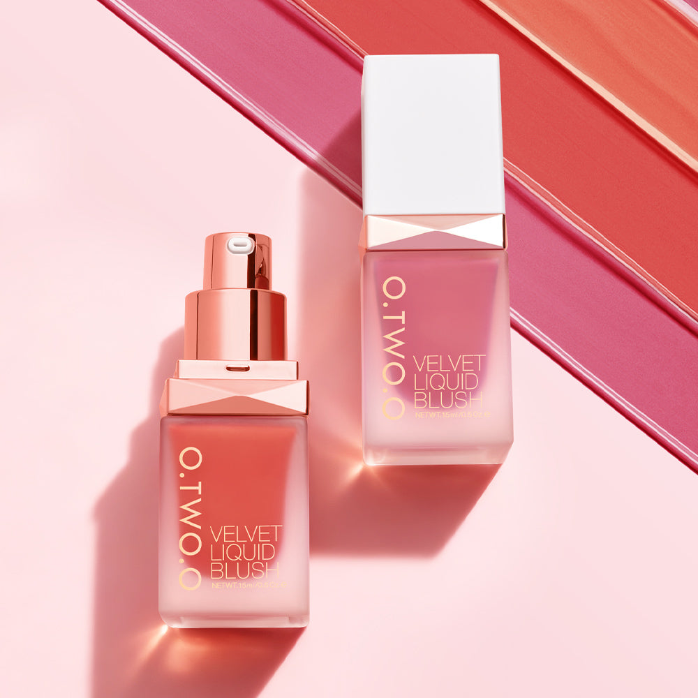 Natural and Reddish Liquid Blush