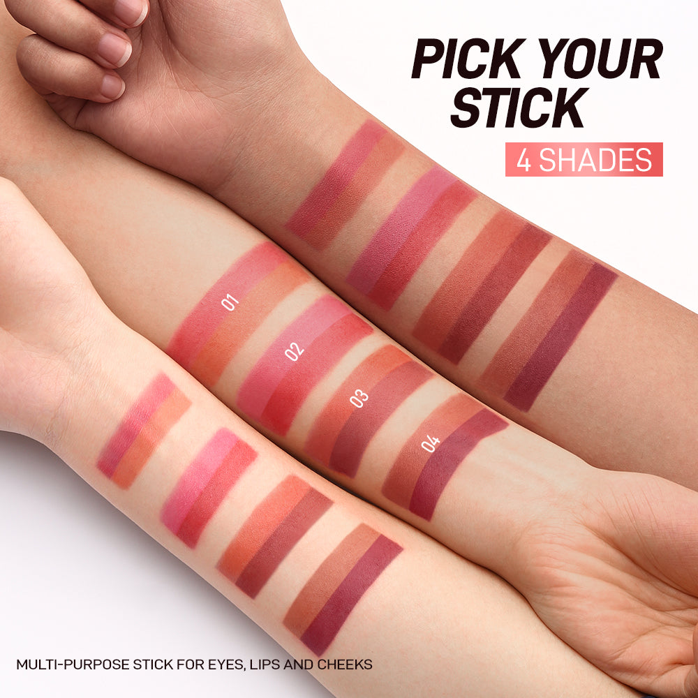 Haute Dual Color Silky-Soft Lip & Cheek Stick
