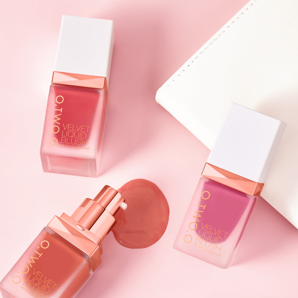 Natural and Reddish Liquid Blush