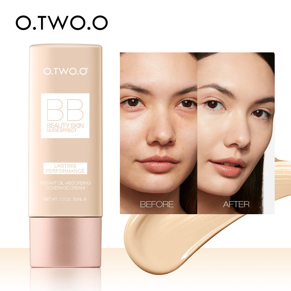 Instant Oil-Absorbing Coverage BB Cream