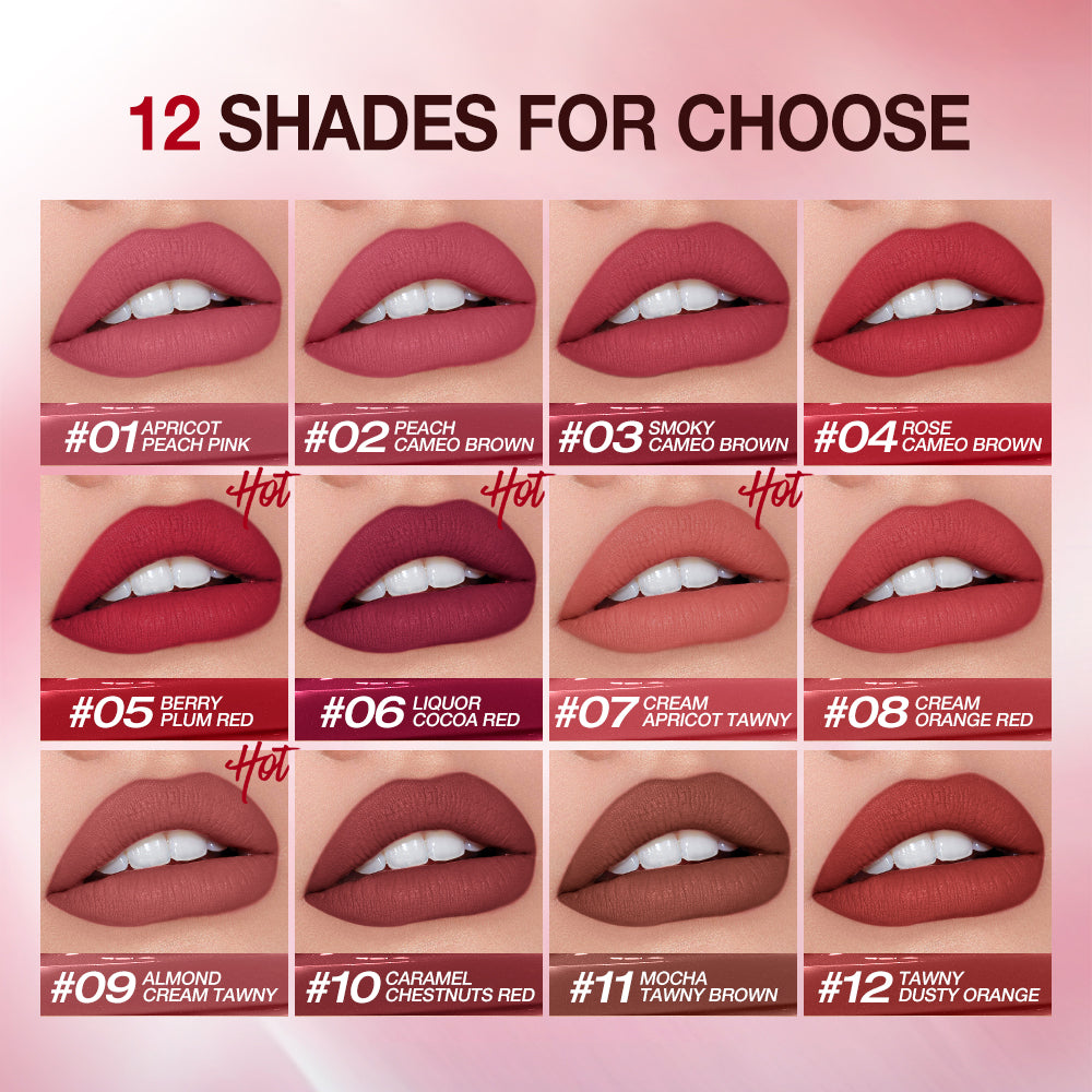 High-energy Heavy Mist Matte Lip Glaze