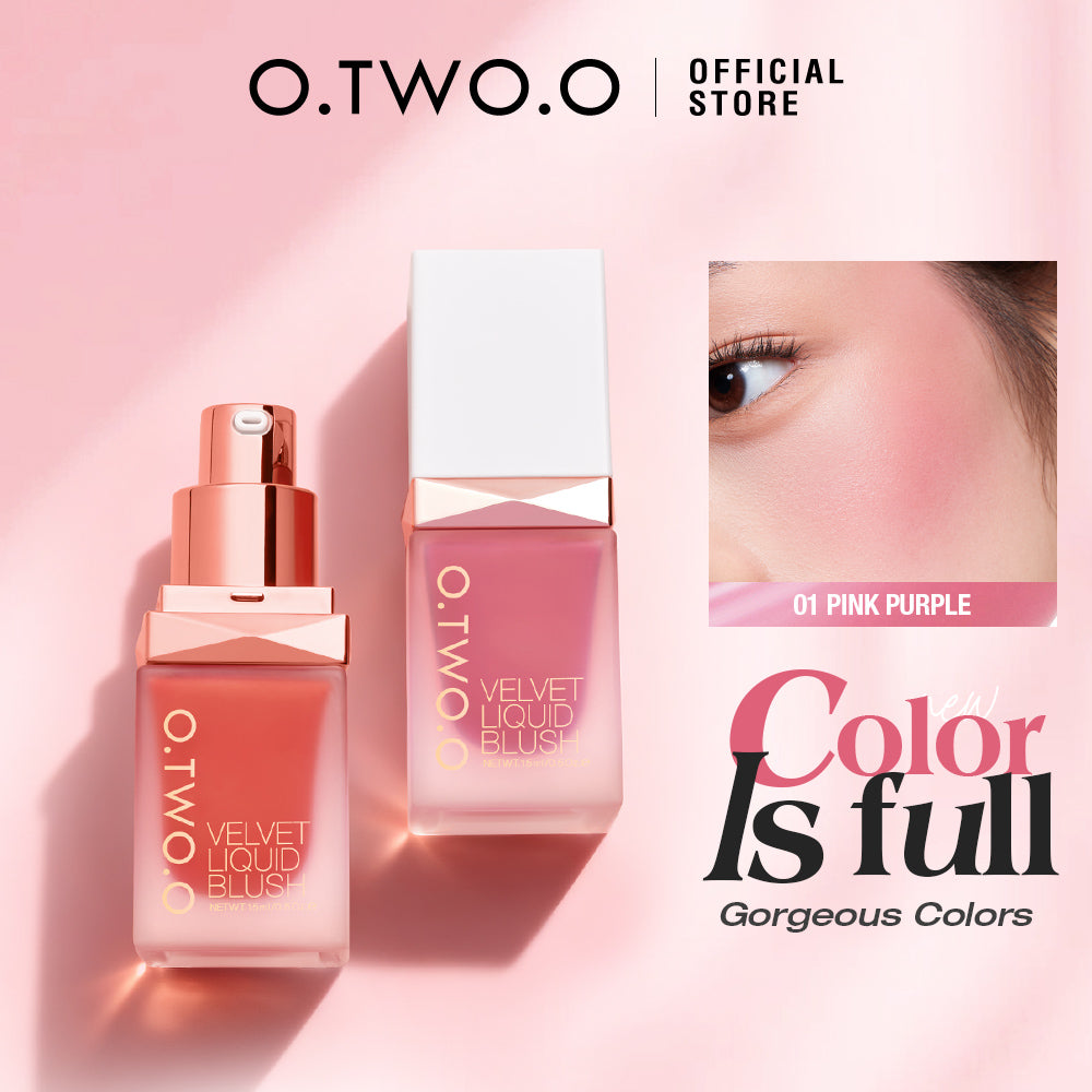 Natural and Reddish Liquid Blush