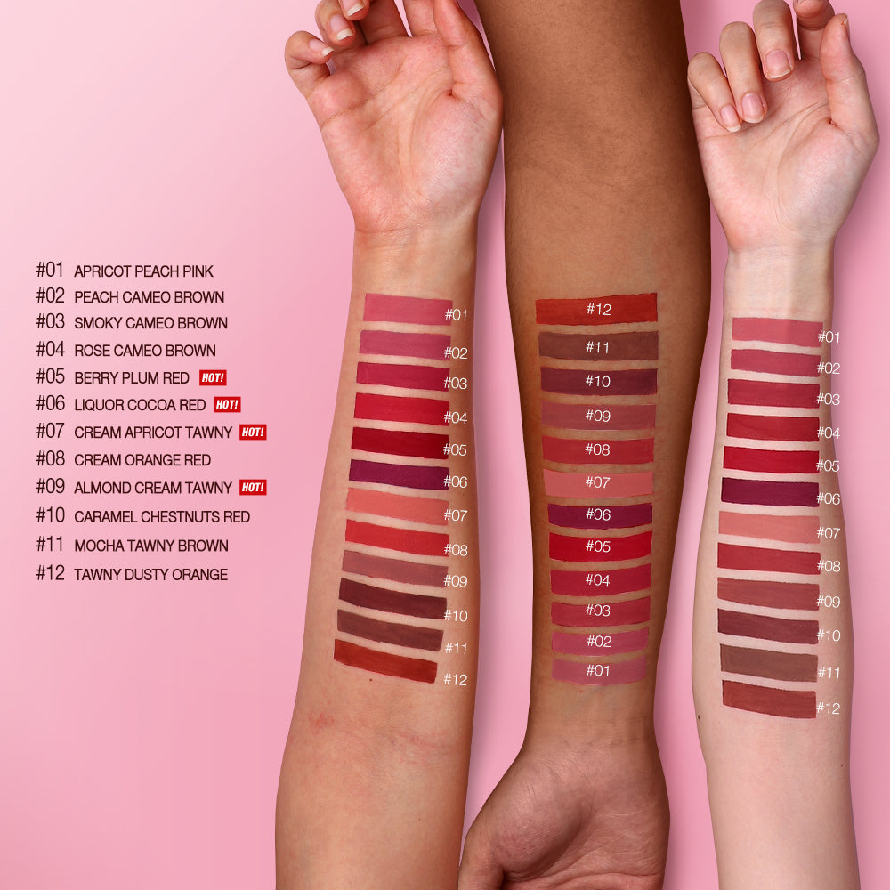 High-energy Heavy Mist Matte Lip Glaze