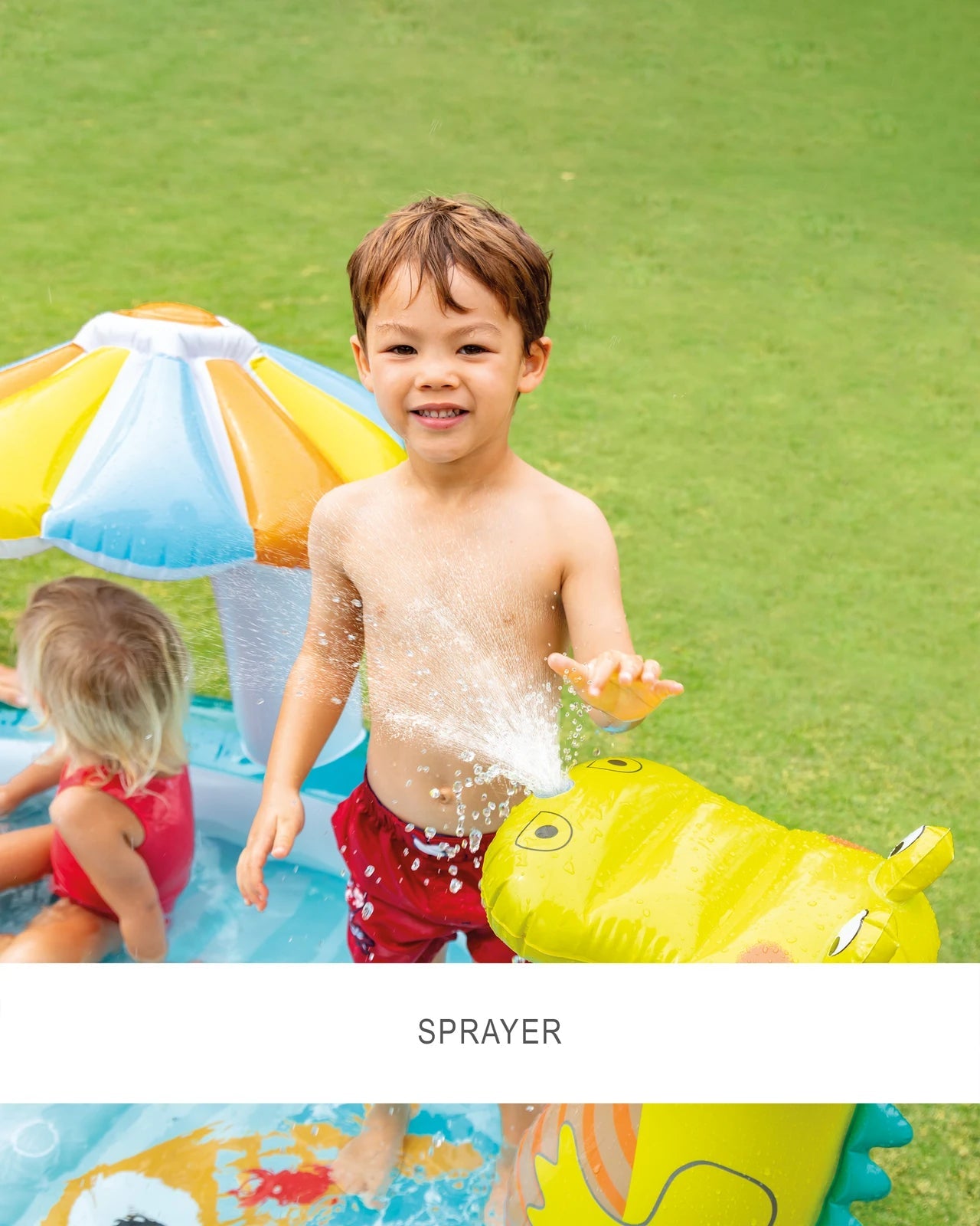 Gator Inflatable Play Center with Slide TMH OUTLET