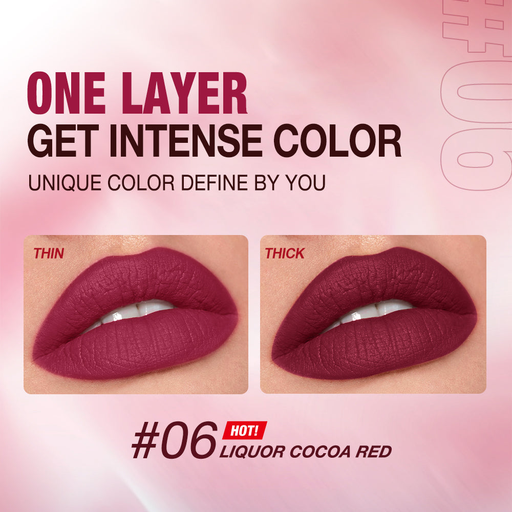 High-energy Heavy Mist Matte Lip Glaze