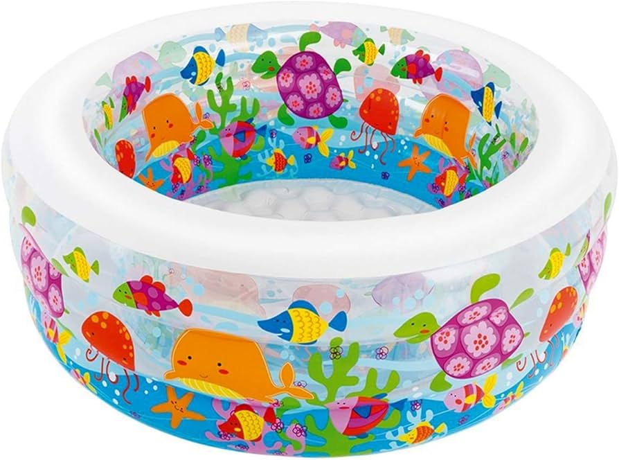 Intex 58480 Inflatable Aquarium Swimming Pool TMH OUTLET