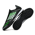 F50 League Laceless Turf Soccer Shoes - Black