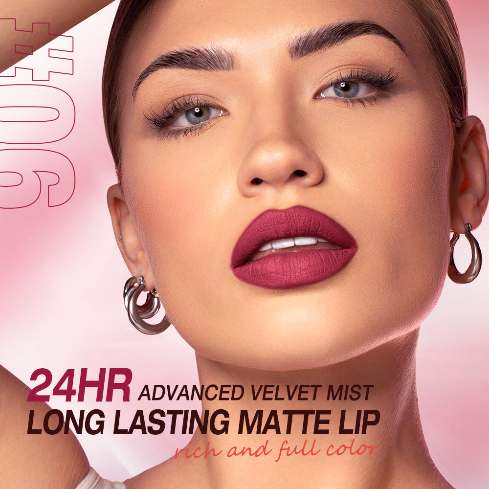 High-energy Heavy Mist Matte Lip Glaze