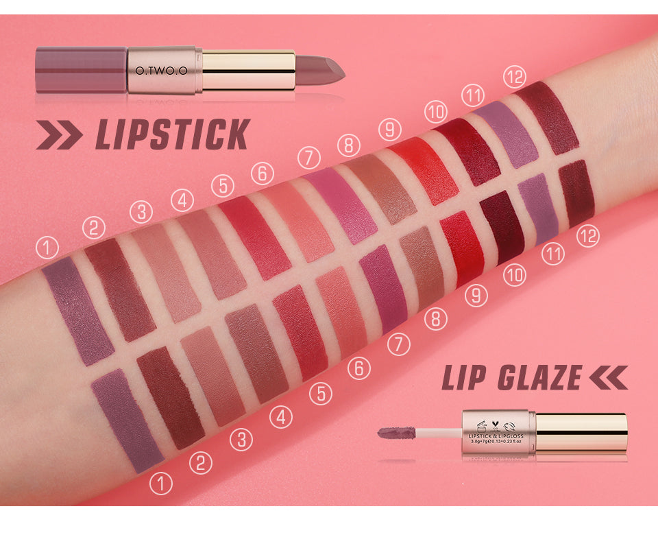 2 in 1 Matte Lipstick & Liquid Lipstick
