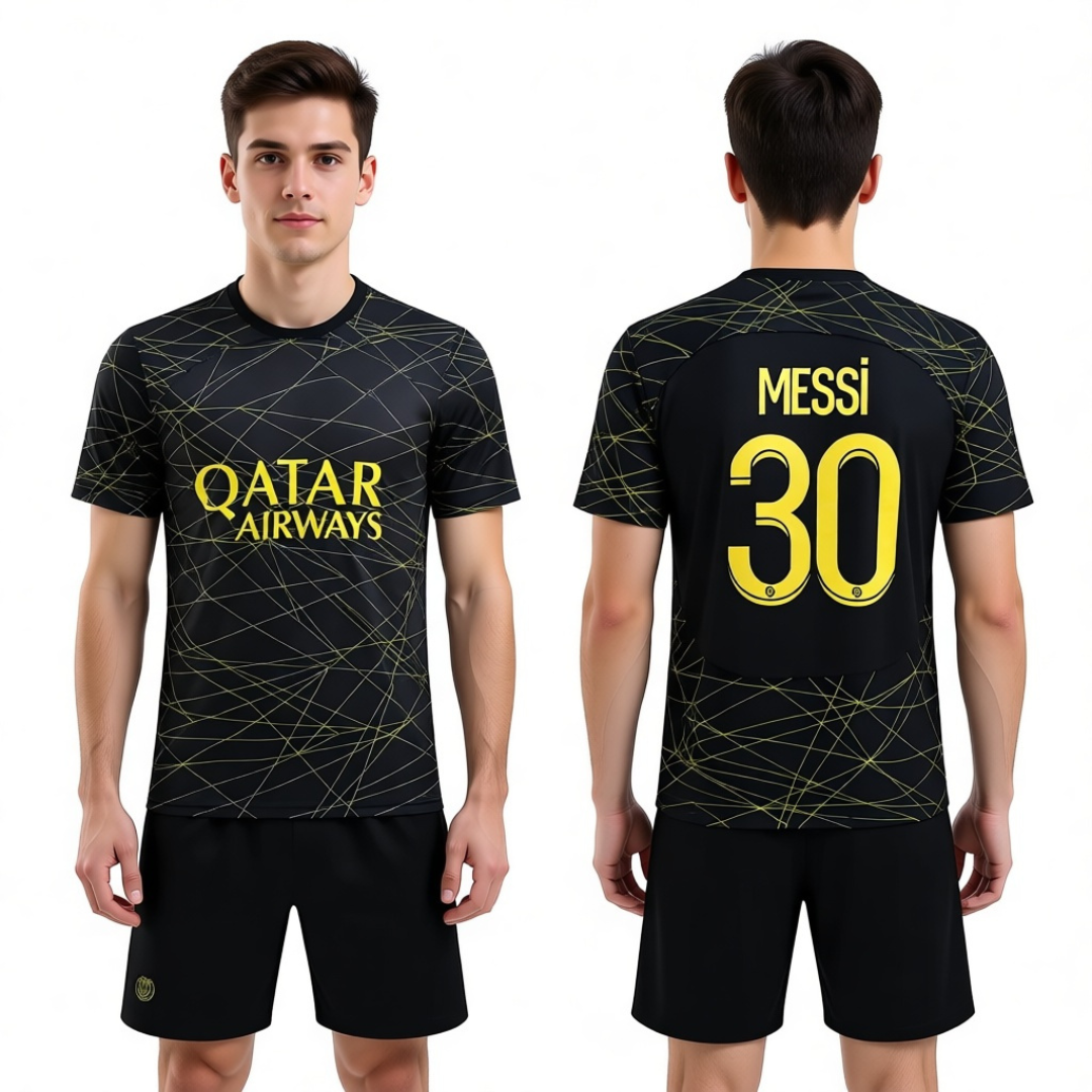 Messi Paris Black