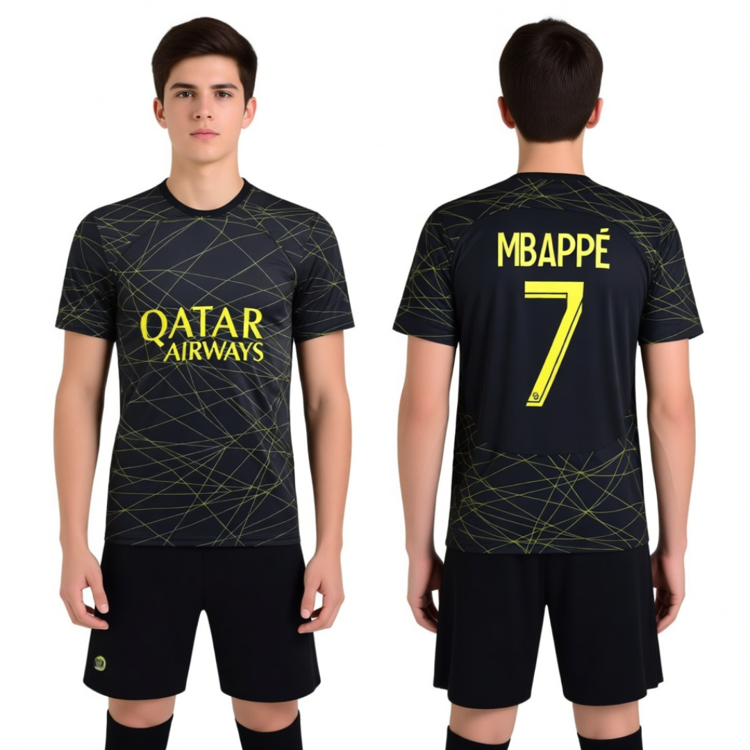 Mbappe Paris black
