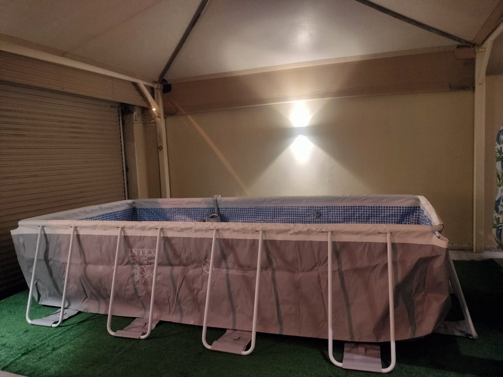 Intex Prism Frame Premium Pool 4.9m x 2.44m x 1.07 m + Installation
