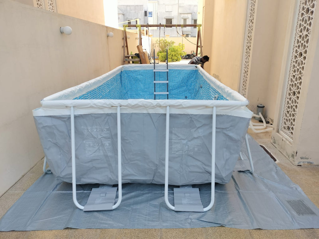 Intex Prism Frame Premium Pool 4.9m x 2.44m x 1.07 m + Installation