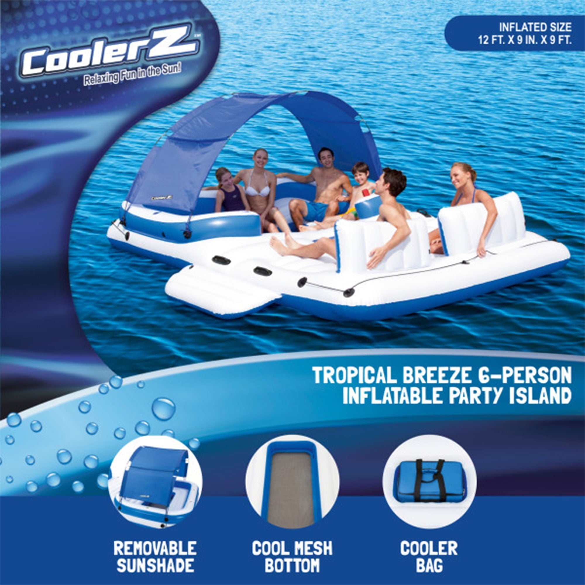 Bestway CoolerZ Tropical Breeze Island (3.89 m x 2.74 m) TMH OUTLET